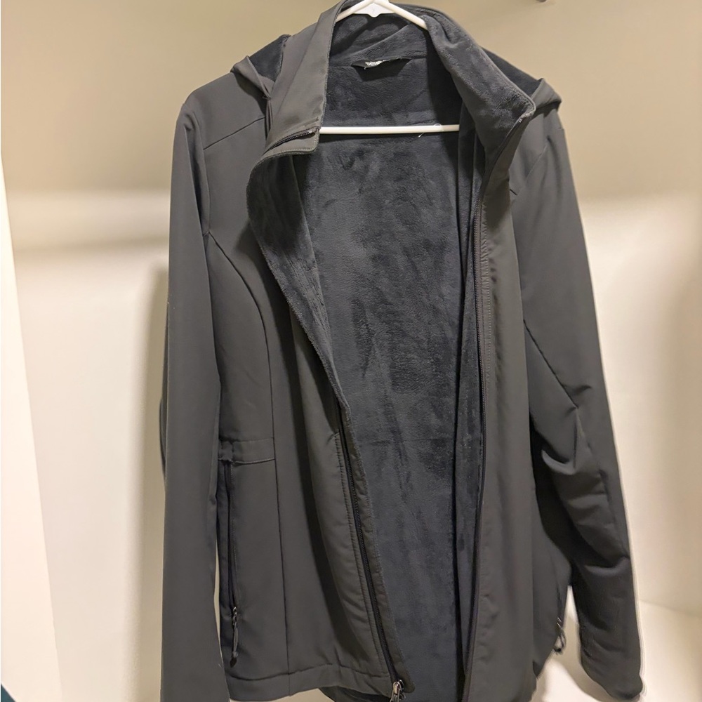 The North Face Dark Gray Fleece Jacket
